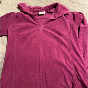 COLUMBIA 1/4 ZIP SWEATER